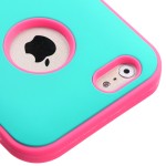 Case Protector Dual Apple Iphone 6 Non-slipping Aqua / Pink (17003907) by www.tiendakimerex.com